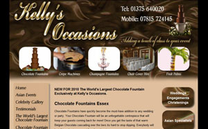 chocolate fountains